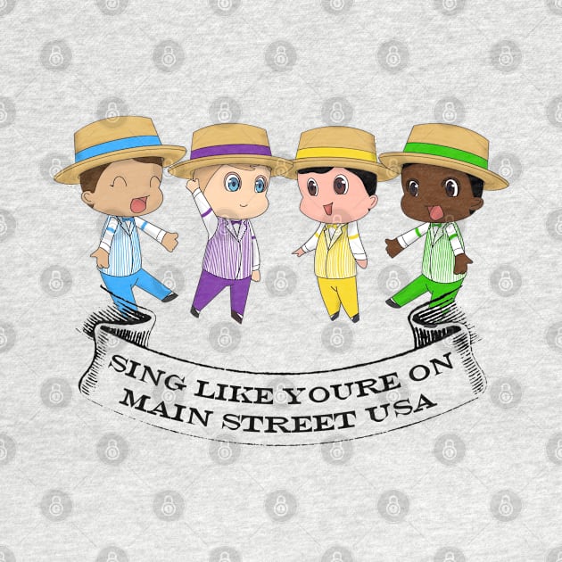 Sing like your on Main Street USA by Marvellous Art